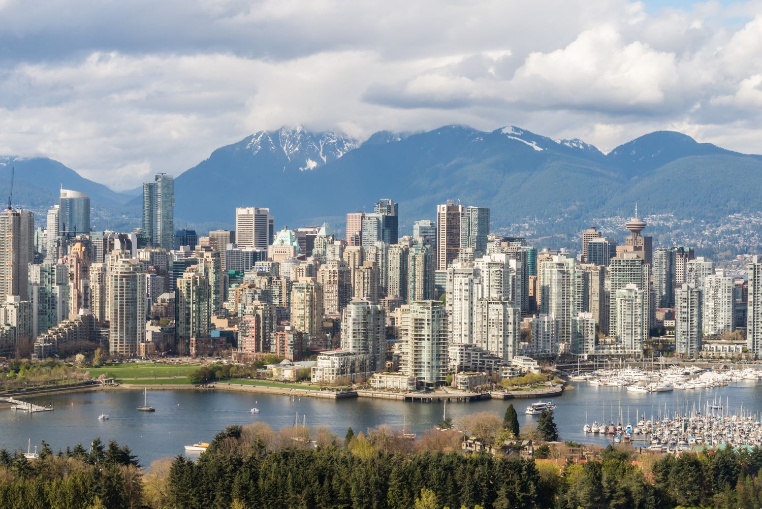 Vancouver, BC skyline